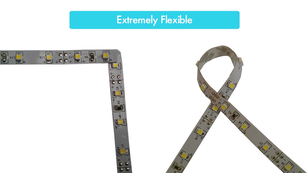 How flexible is LED tape? Take a look!