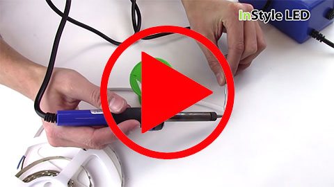Soldering LED tapes Soldering LED tapes