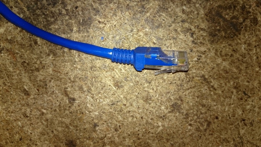 Cat5 end cut