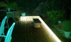 LEDs look great on decking!