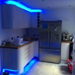 Kitchen plinth LED lights