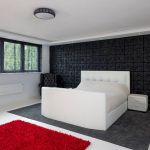 master bedrooom with RGBW LED coving