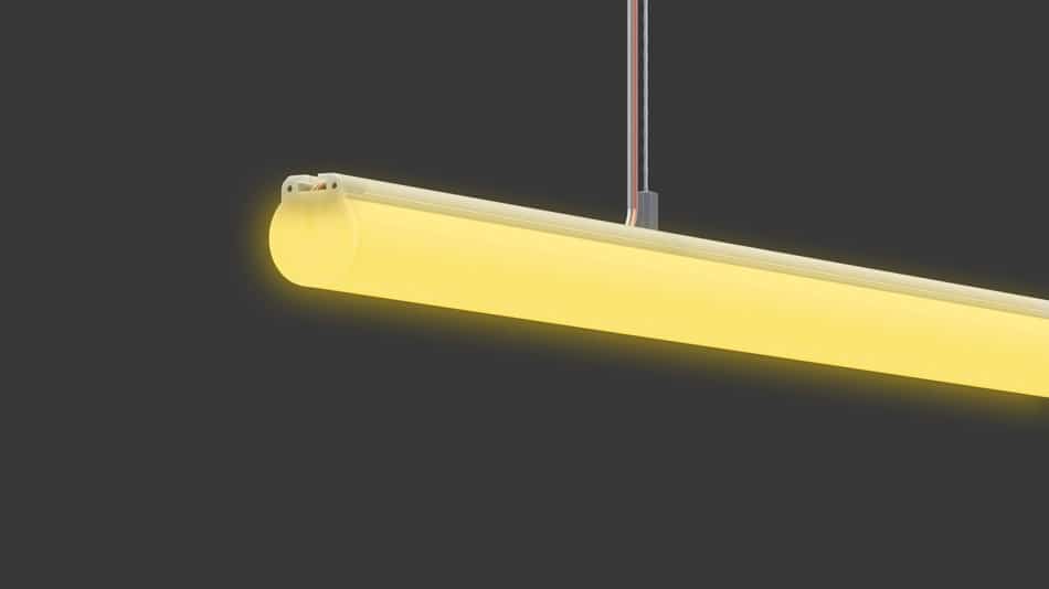 Yellow led store tube light