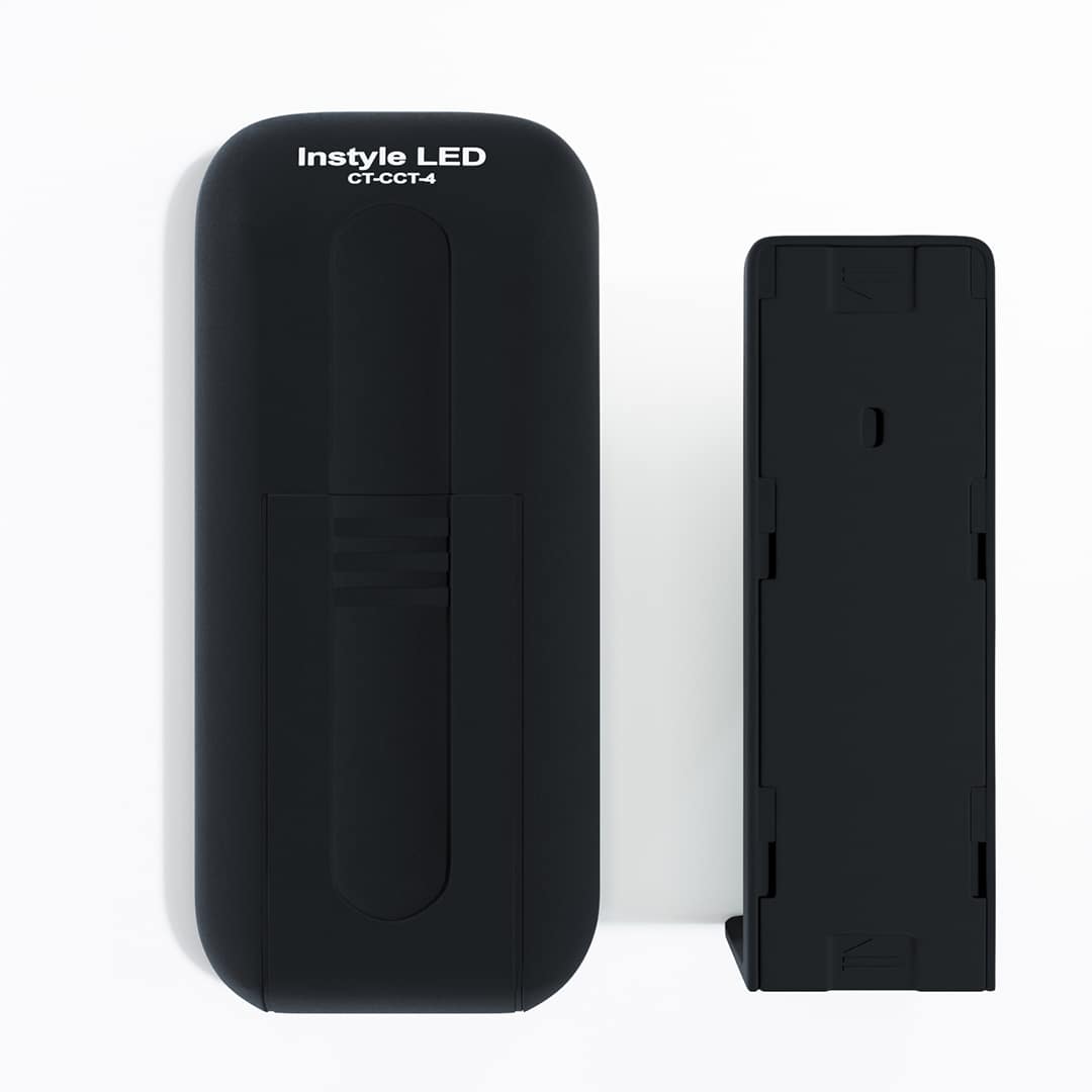 Dual-white multi zone wireless remote