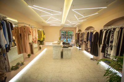 MJ Boutique Burbage lovely stylish LED retail lighting case study