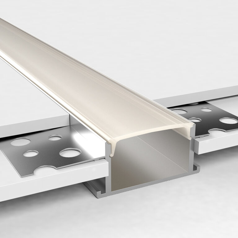 Plaster- In Extrusion for LED Tape - for plastering applications