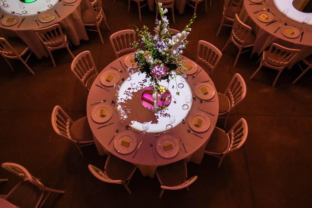 Luxury Barn Wedding venue table effect using Instyle LED Tape