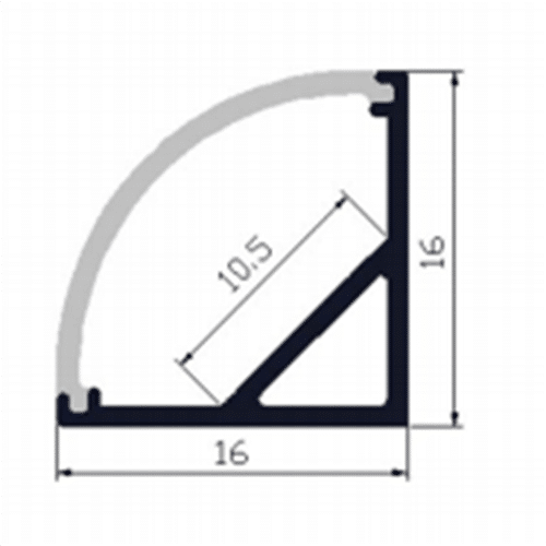 Corner Profile Dimensions