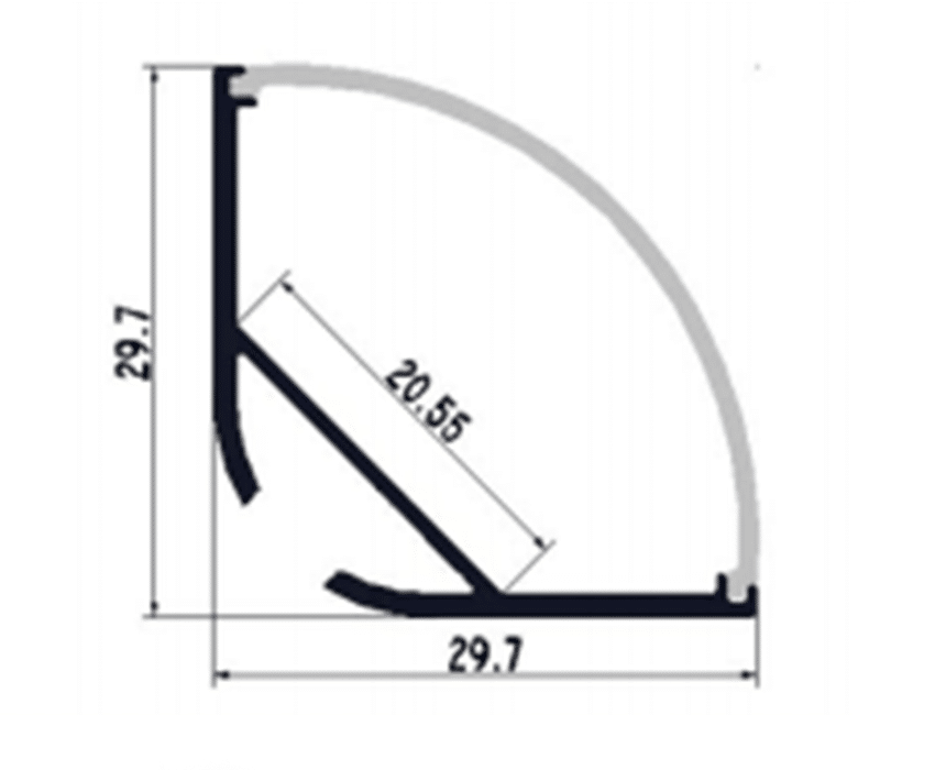 suspended dimensions