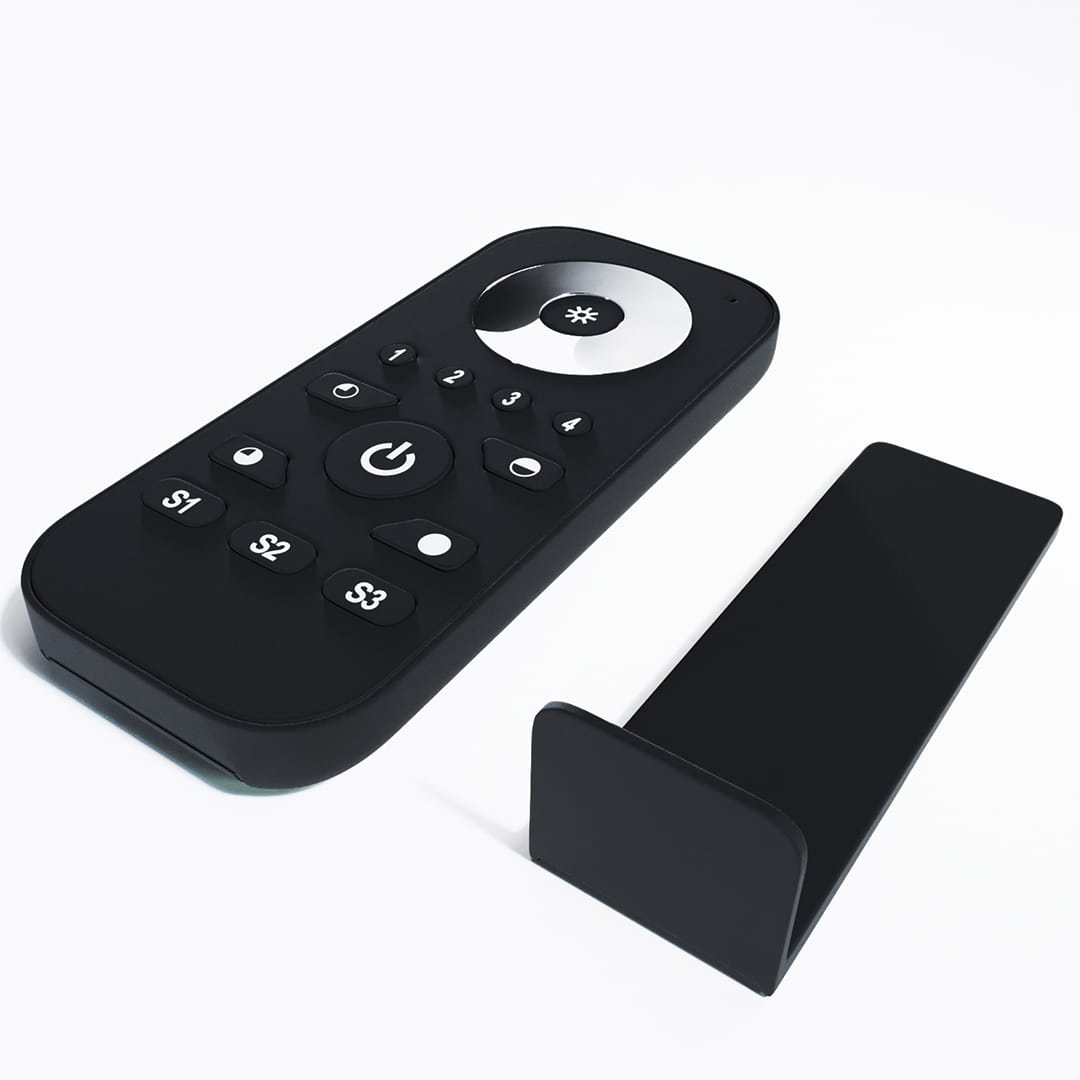 single colour multizone wireless remote from angle